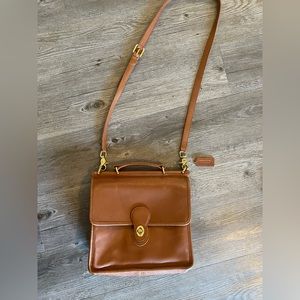Vintage Coach Willis British Tan
